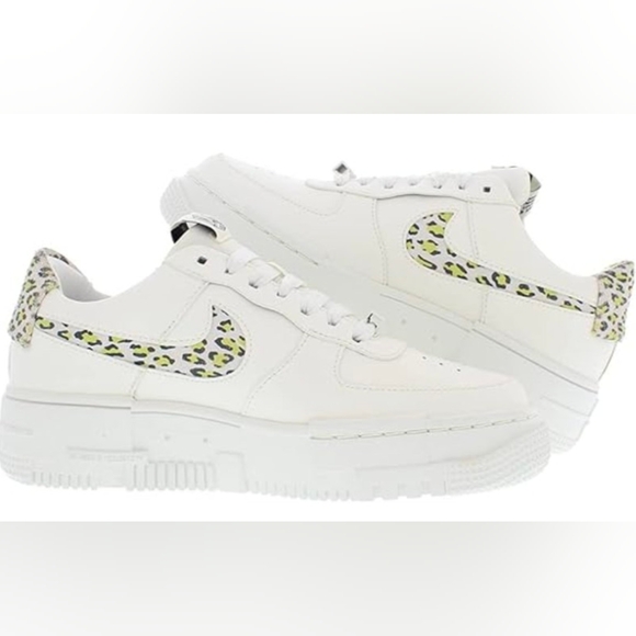 Nike Shoes - Nike Air Force 1 Pixel SE Leopard Print Sail/Lemon Sneakers Size 10 MSRP $140